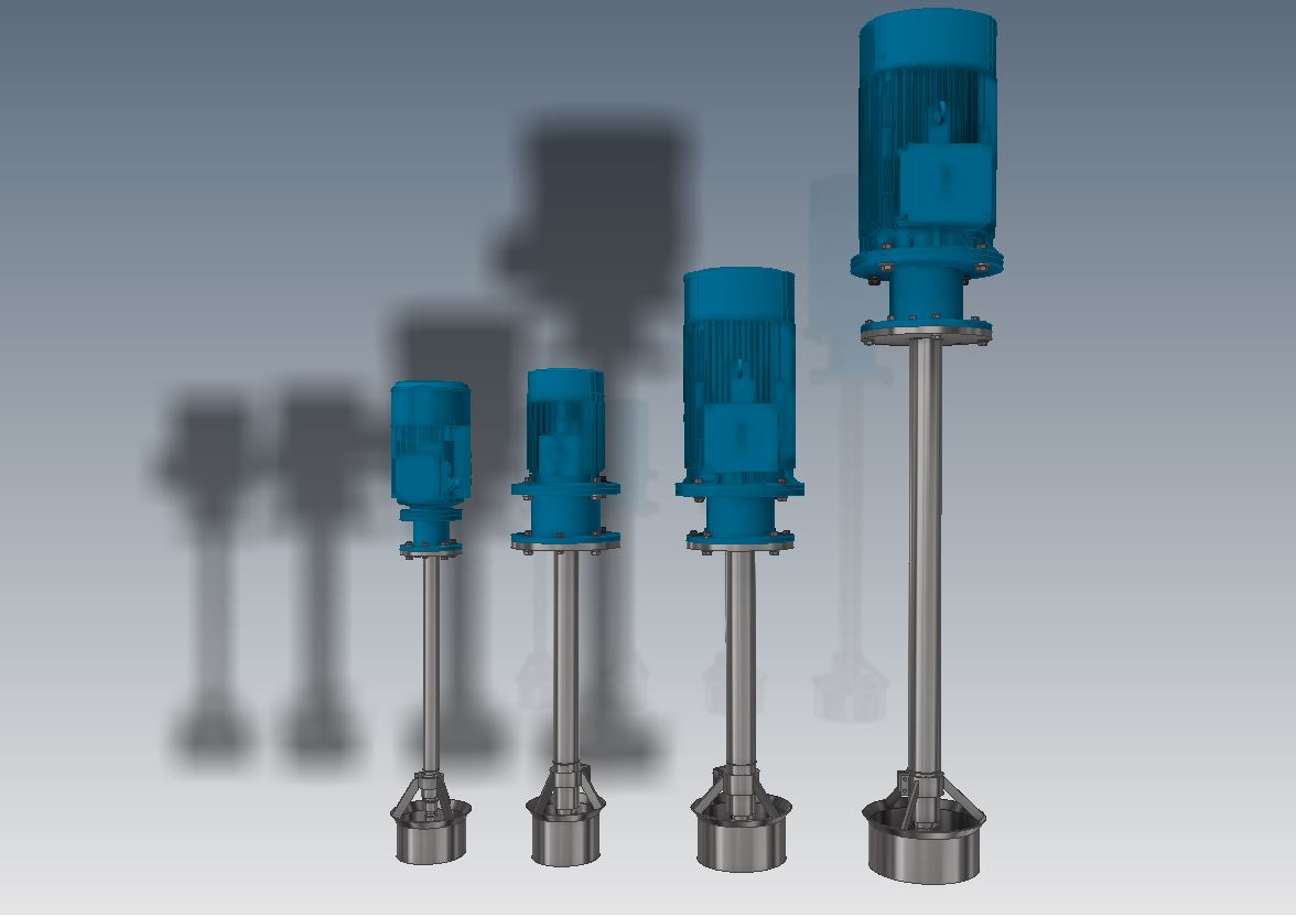 Jetstream mixer Intensive mixer head w. high speed rotor